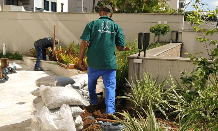 Jardim condomínio, paisagismo, jardinagem, jardim corporativo