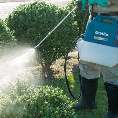 pulverização de herbicida