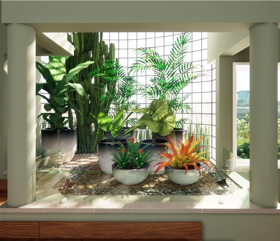 jardim de inverno residencial